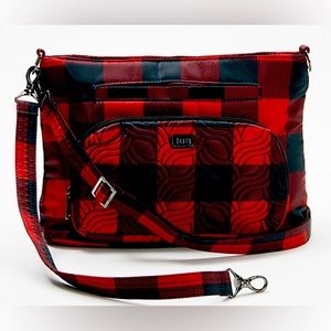 Lug RFID Shoulder Bag with 2 Straps - Samba XL